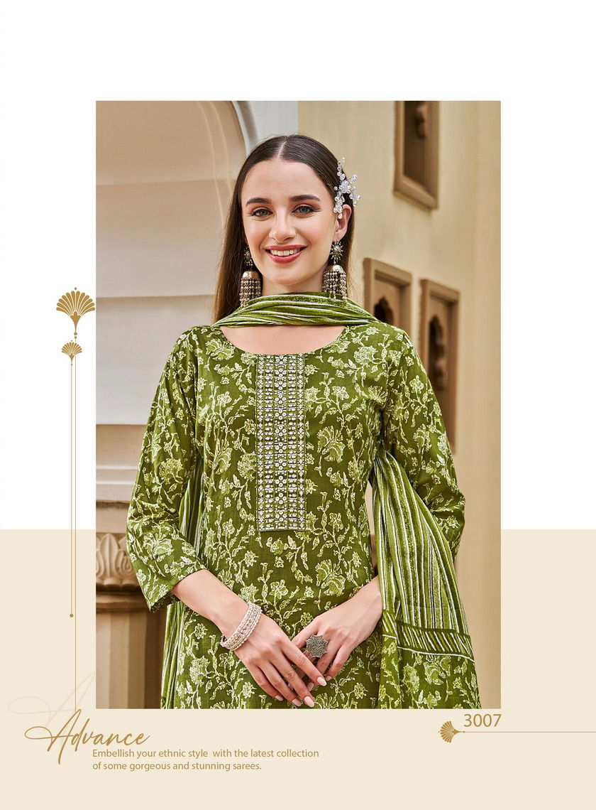 Cotton Fab Vol 3 Cotton Printed Embroidery Kurti With Bottom Dupatta Wholesale Online